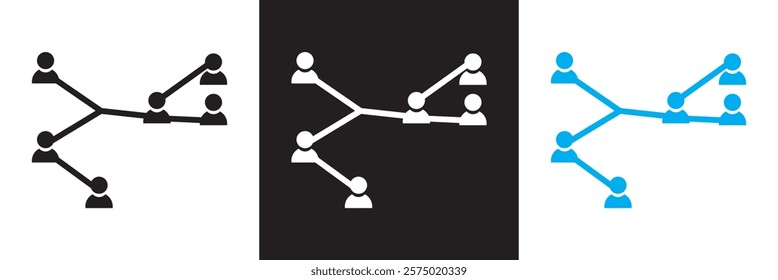 Complexity icon. Complexity icon for templates. isolated on white and black background. vector illustration. EPS 10