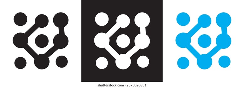 Complexity icon. Complexity icon for templates. isolated on white and black background. vector illustration. EPS 10