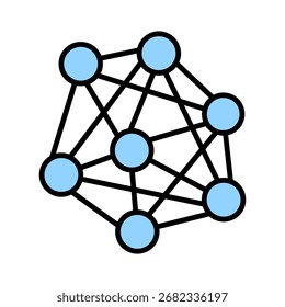 Coleção de elementos de ícone de cor linear da complexidade