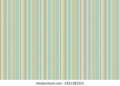 Complexity stripe background vector, seasonal seamless pattern texture. Creativity vertical fabric lines textile in light and orange color.