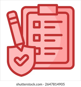 Elemento De Icono De Lista De Comprobación De Conformidad Para Diseño