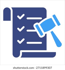 Elemento De Icono De Lista De Comprobación De Conformidad Para Diseño