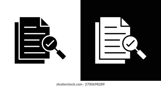 Compliance document icon design concept. vector flat icons