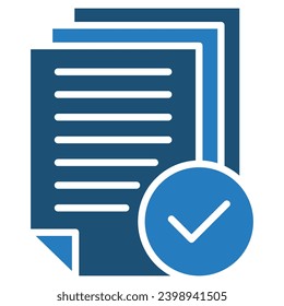 Compliance Documentation Icon line vector illustration