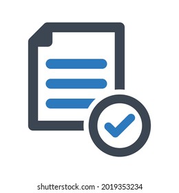 Compliance governance icon.text,report (vector illustration)