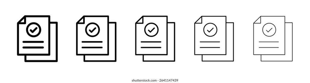 Compliance icon concept. graphic design, logo, Web, UI.