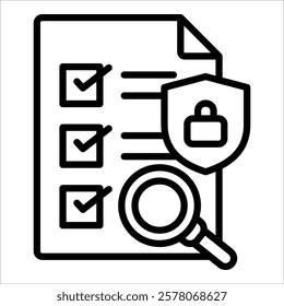 Compliance Icon Element For Design