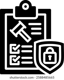 Compliance Icon Element For Design