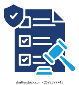 Compliance Icon Element For Design