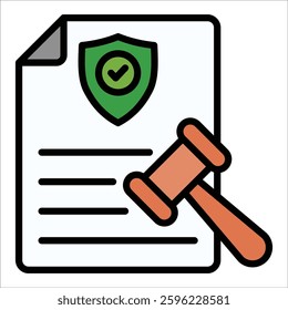 Compliance Icon Element For Design