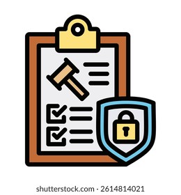 Compliance Icon Element For Design