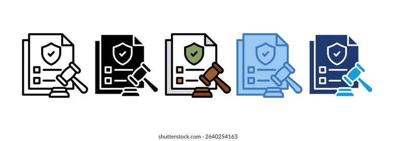 Compliance Icon Element For Design