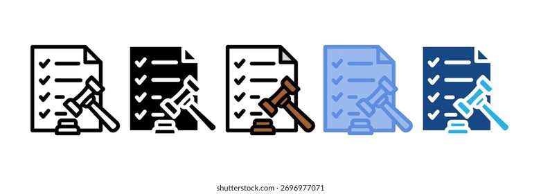 Elemento De Icono De Conformidad Para El Diseño