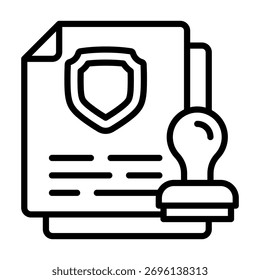 Elemento De Ícone De Conformidade Para Design E Vetor