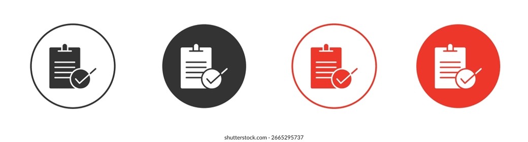 Icono del cumplimiento para el logotipo, símbolo de la muestra del Vector para el diseño