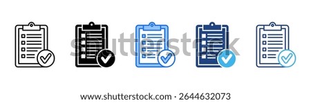 Compliance icon set multiple style collection