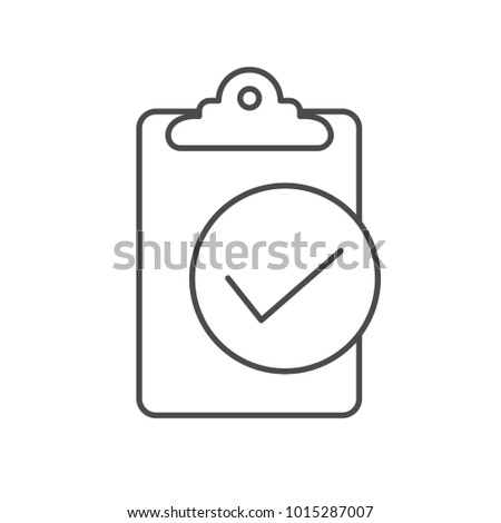 In compliance icon set that shows a company passed inspection