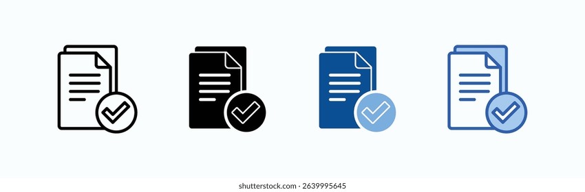 Compliance icon sheet multiple style collection isolated vector