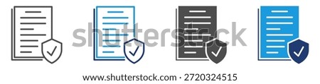 compliance icon sheet multiple style
