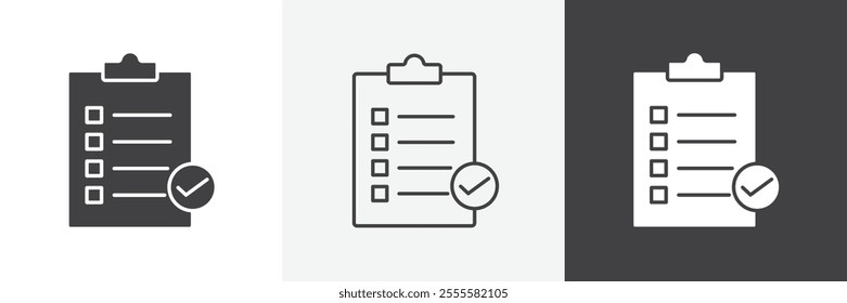 Compliance icon vector set for ui designs