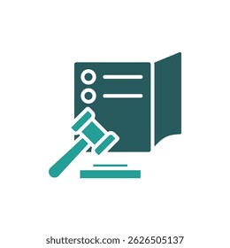 compliance icon. vector.Editable stroke.linear style sign for use web design,logo.Symbol illustration.