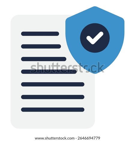 Compliance icon, for web, app, infographic, etc