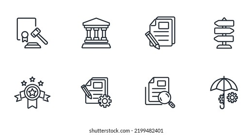 compliance icons set . compliance pack symbol vector elements for infographic web