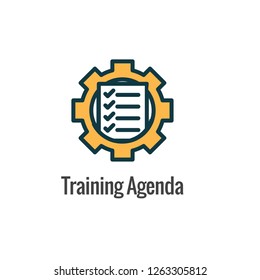 Compliance Instruction & Testing Icons with Instructor teaching Worker Students
