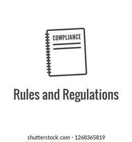 Compliance Instruction & Testing Icons with Instructor teaching Worker Students