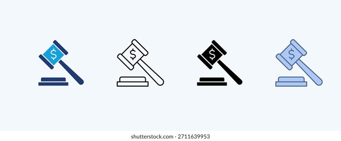 Vector de ilustración de varios iconos de conformidad