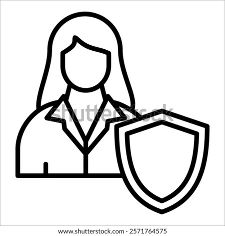 Compliance Officer Icon Element For Design
