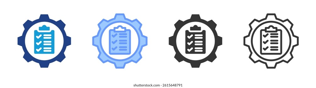Compliance Services icon set multiple style collection