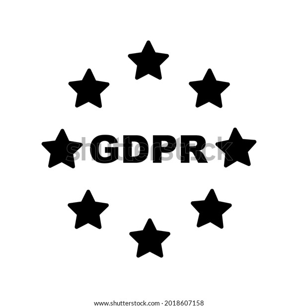 Compliance Star Iconsecuritylink Vector Illustration Stock Vector ...