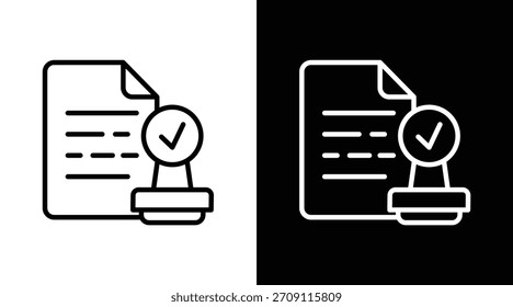 Versión de dos tonos en el fondo blanco y negro