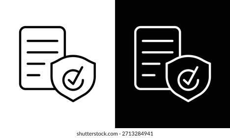 Versión de dos tonos en el fondo blanco y negro