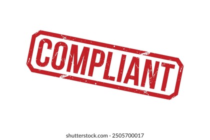 Compliant stamp red rubber stamp on white background. Compliant stamp sign. Compliant stamp.