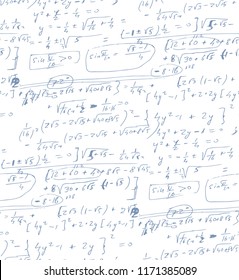 Complicate lab research derivatives manuscript complex test task plot isolated on white backdrop. Freehand linear black ink hand drawn draft in retro grungy scribble graph sketch style pencil on sheet