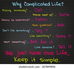 Complicated life