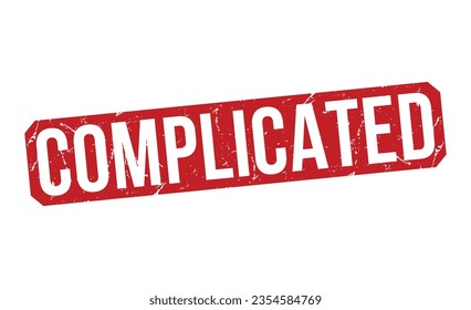 Complicated rubber stamp vector illustration on white background.