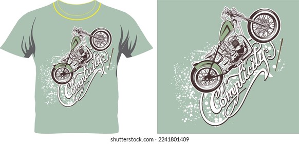 complicity t shirt graphic design vector illustration 