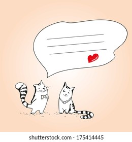 Compliment. Cat valentines