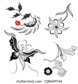 component batik vector