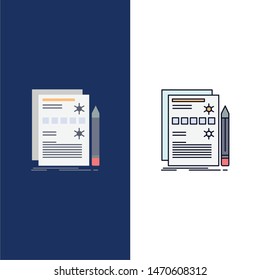 Component, data, design, hardware, system Flat Color Icon Vector. Vector Icon Template background