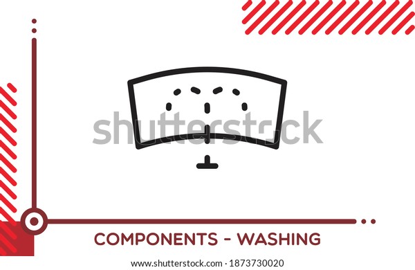 Components Car Vector Icon
Washing