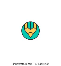 Compose icon design. Essential icon vector illustration