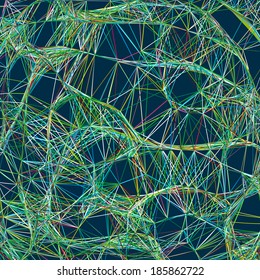 Composed of color lines. EPS 10 vector file included