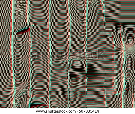 Composed of particles swirling abstract graphics