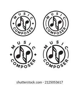 Composer Logo Design Template Download