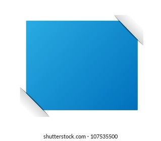 Composite empty page with places for photo, eps10 vector background