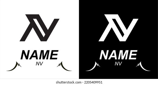 Its a composite of the n and the letter v